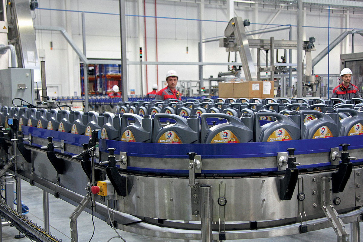 Сделано в России: моторные масла Total на заводе в Калуге