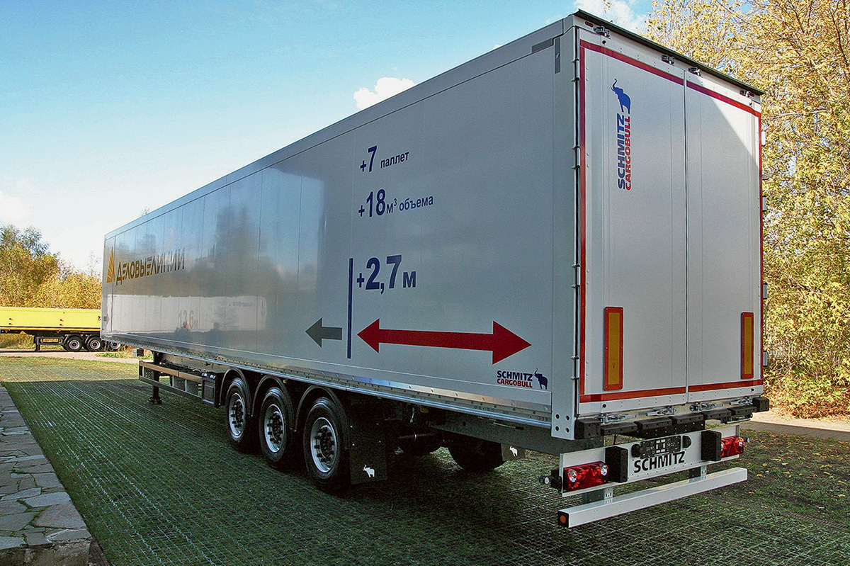 Удлиненные прицепы Schmitz Cargobull: сделаны для России, запрещены в Европе
