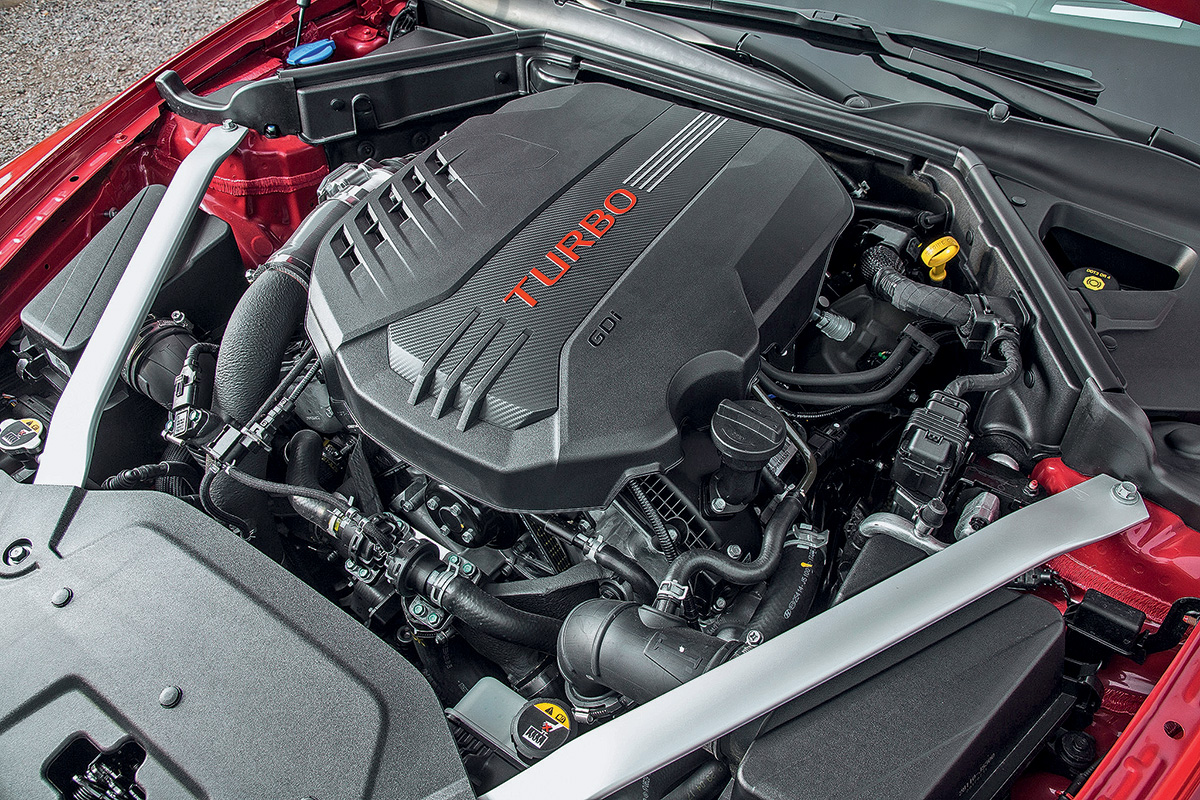 двигатель Киа Стингер V6
