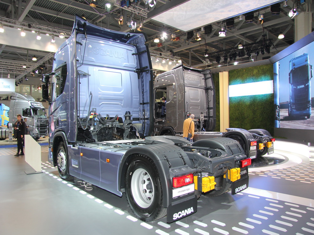Scania демонстрирует технику нового поколения