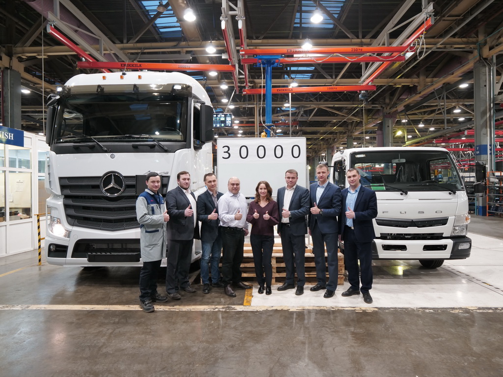 Завод «ДК РУС» выпустил 30-тысячный грузовик
