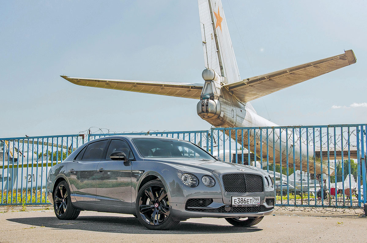 тест драйв Bentley Flying Spur V8 S Black Edition
