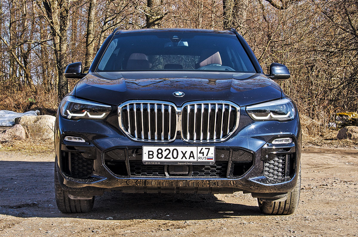 BMW X5 против Land Rover Discovery и Volkswagen Touareg. Бой без правил