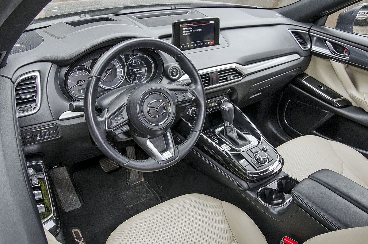 приборная панель Mazda CX 9 2,5 T топовой комплектации