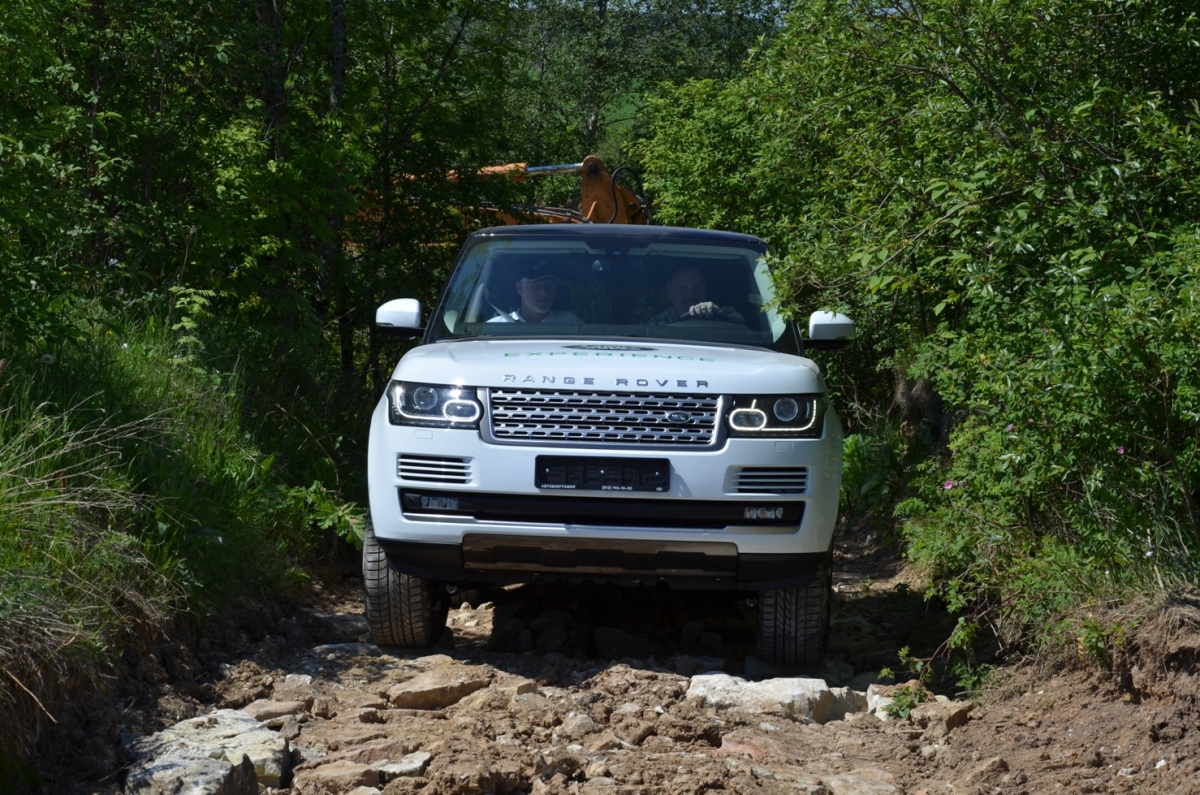 Новые испытания Land Rover Experience