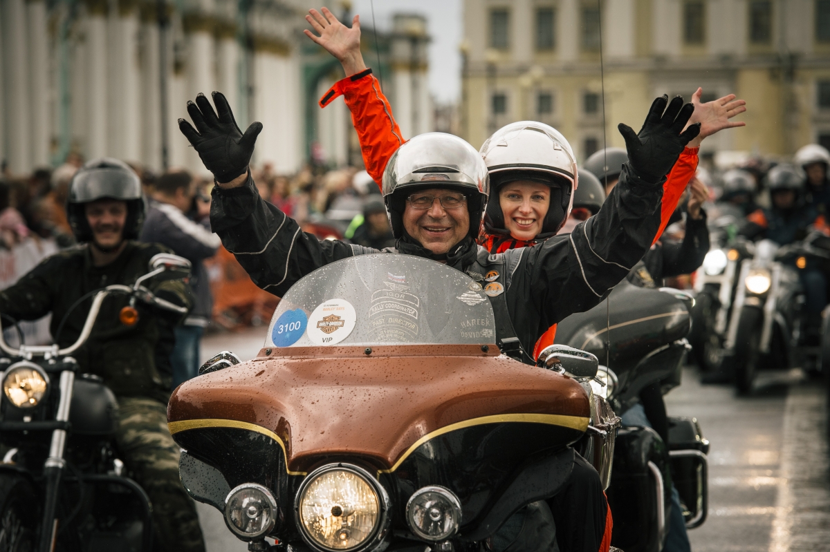 Петербург встретит мотофестиваль Harley-Davidson