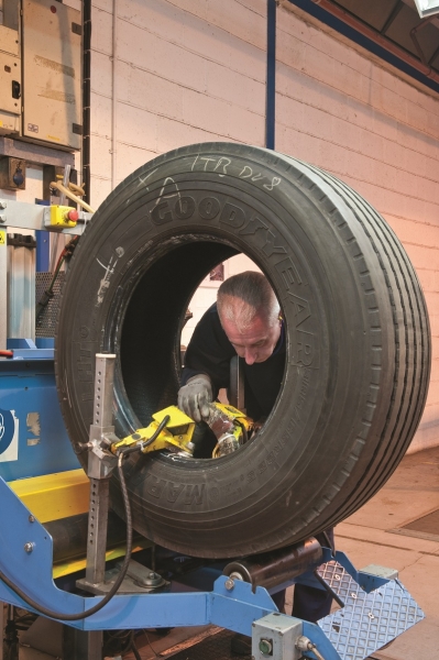 Goodyear наращивает производство восстановленных  грузовых шин под маркой Next Tread в России