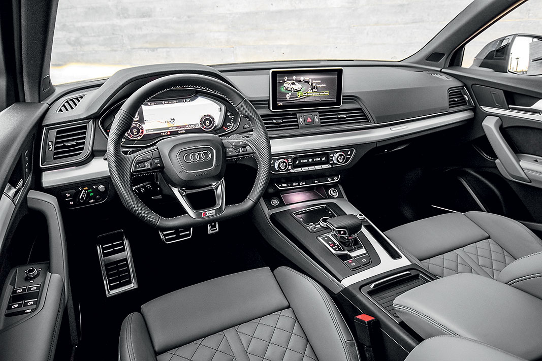 Audi Q5 2016 фото салона
