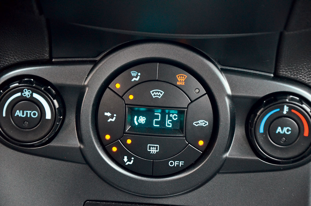 климат-контроль Ford Fiesta седан