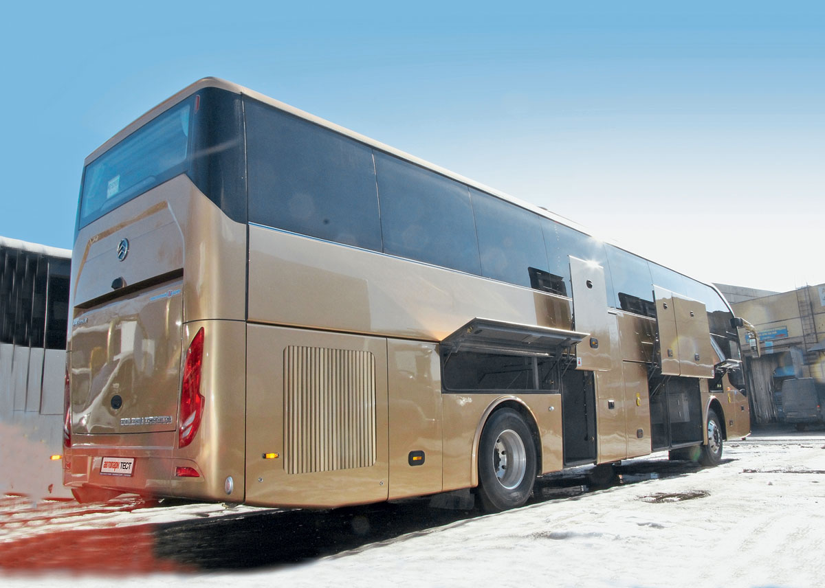 Золотое путешествие: туристический автобус Golden Dragon