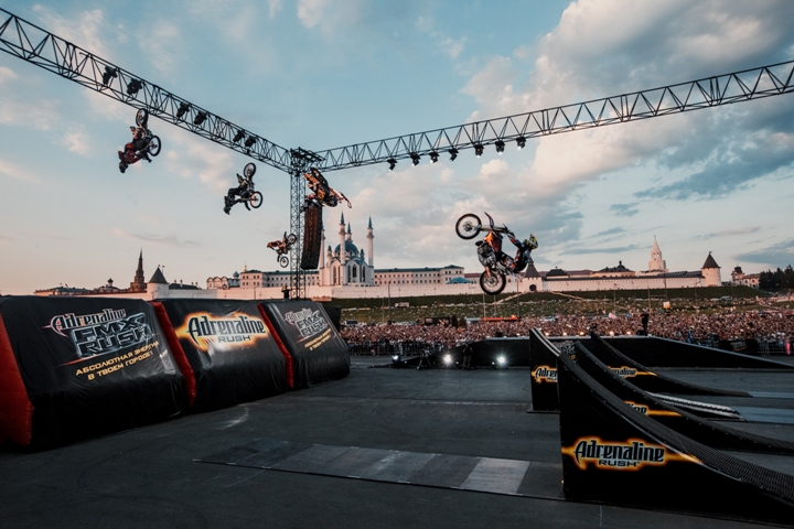 Adrenaline FMX Rush в Москве!