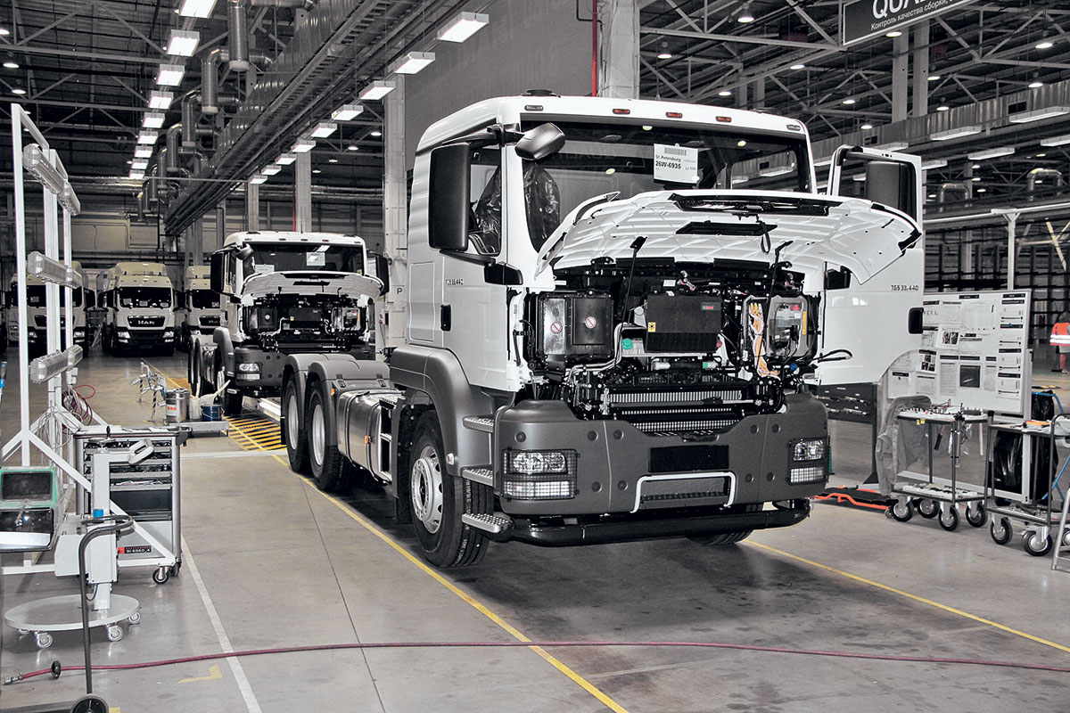 Новая Бавария: как собирают грузовики MAN в России