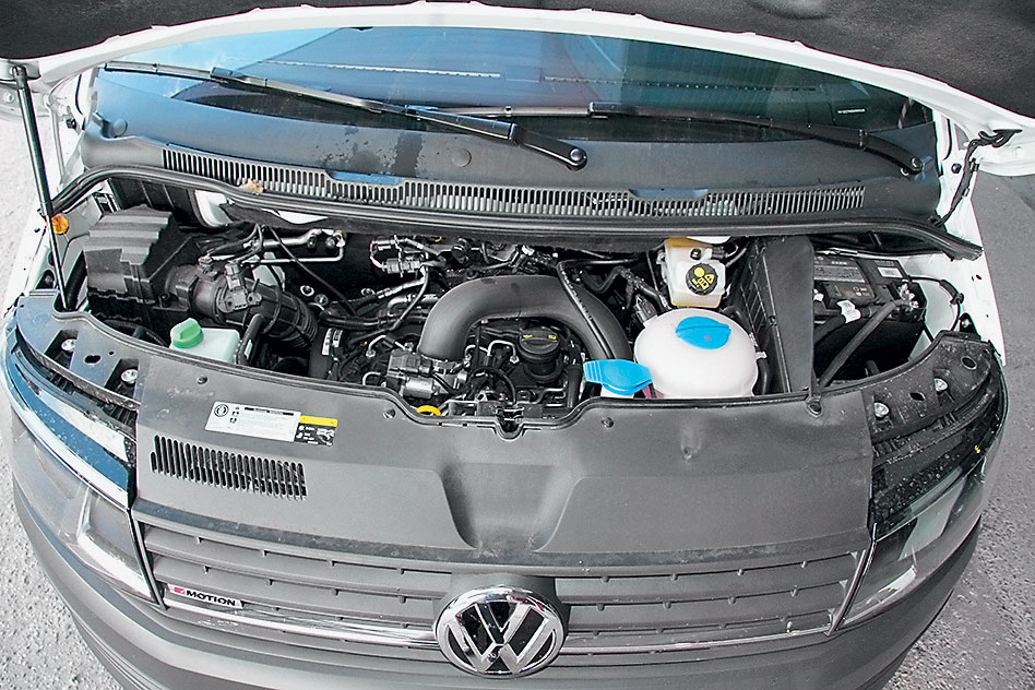 Volkswagen T6 Transporter TDI 4Motion. Настойчив и устойчив
