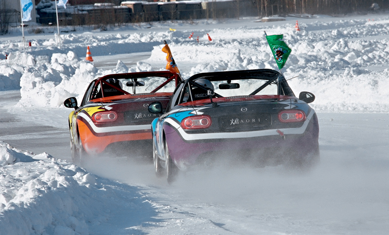 MX-5 Ice Race. Укротить ветер