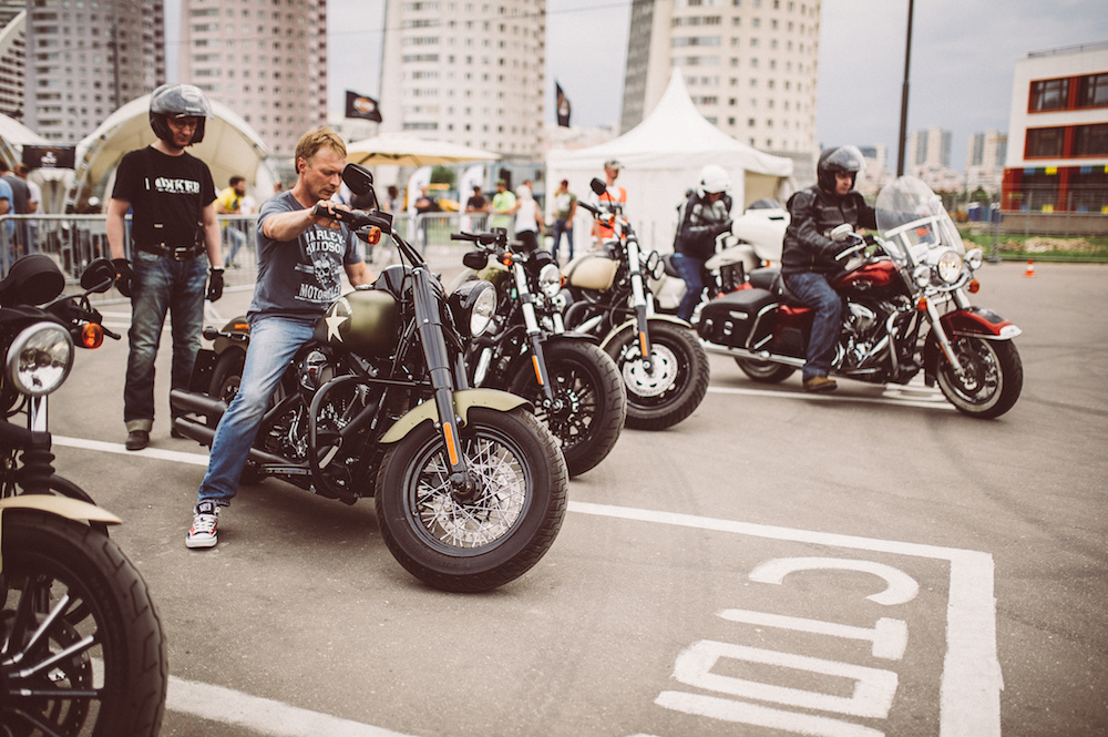Тест-драйв Harley-Davidson  в Москве