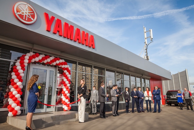 Кризису вопреки — новый салон Yamaha