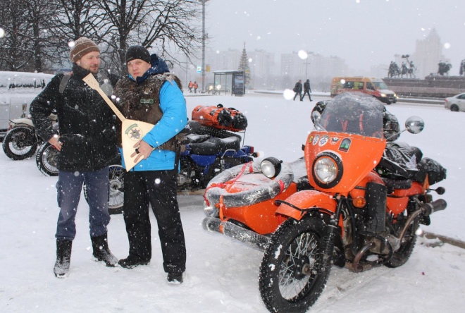 «Поход Силы»: 6000 км зимой на мотоциклах УРАЛ