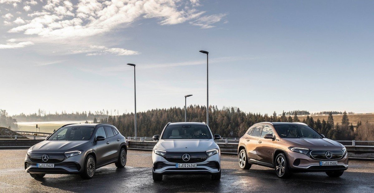 Mercedes-Benz рассекретил свой второй электрокроссовер