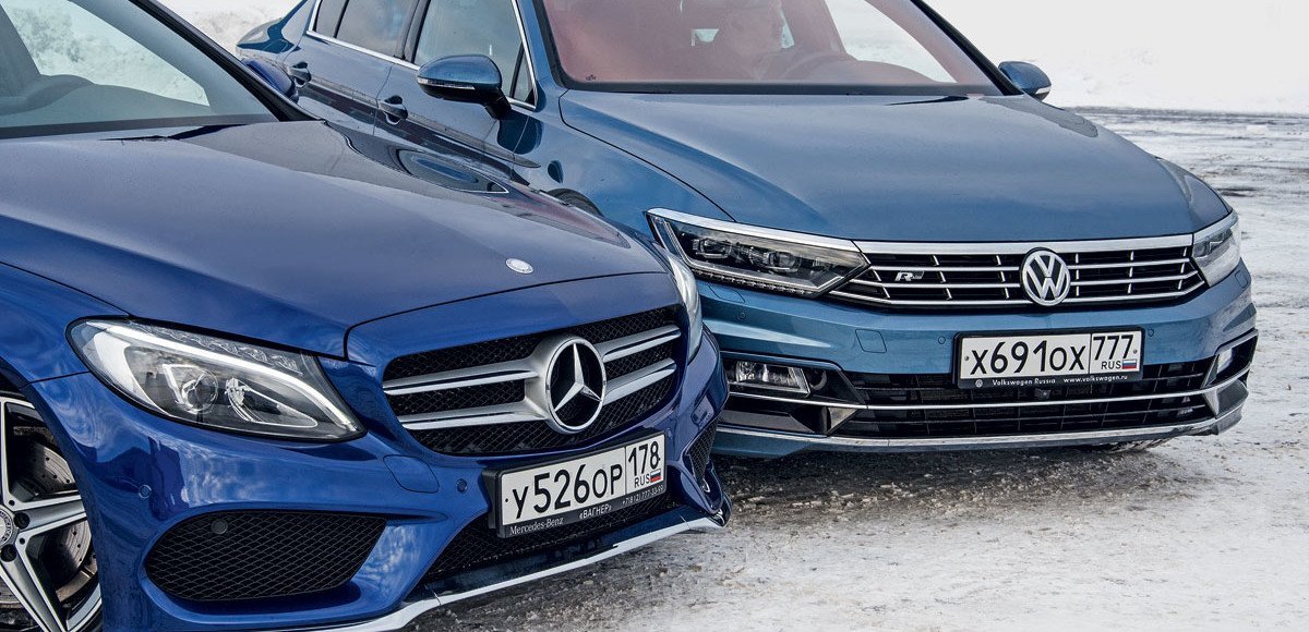 Mercedes-Benz C-Class против VW Passat. Неравенство