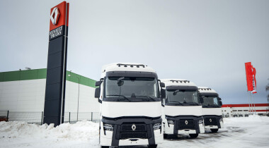 Белорусам показали новые  тягачи Renault