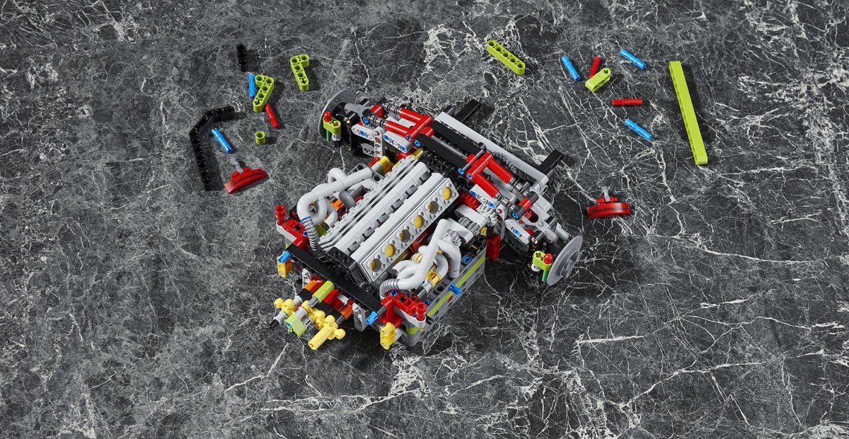 Как выглядит самый быстрый Lamborghini, собранный из Lego