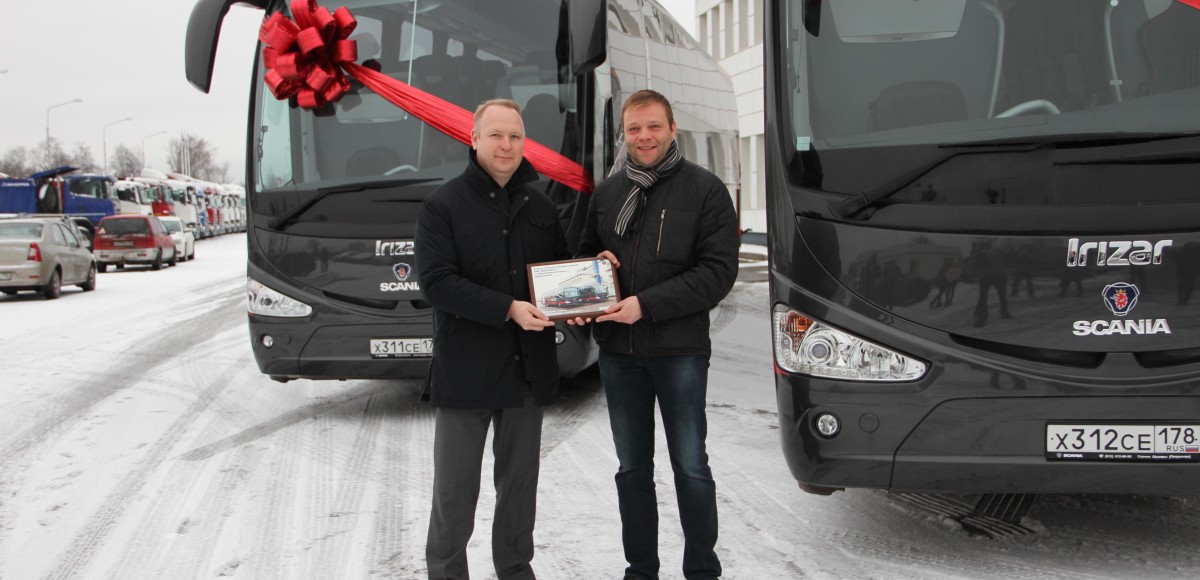 Lux Express поедет из Петербурга в Прибалтику на новых автобусах Scania Irizar i6