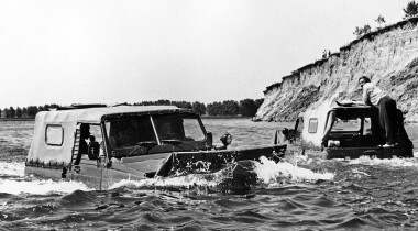По воде, аки посуху: мировая история автомобилей-амфибий. Часть 1