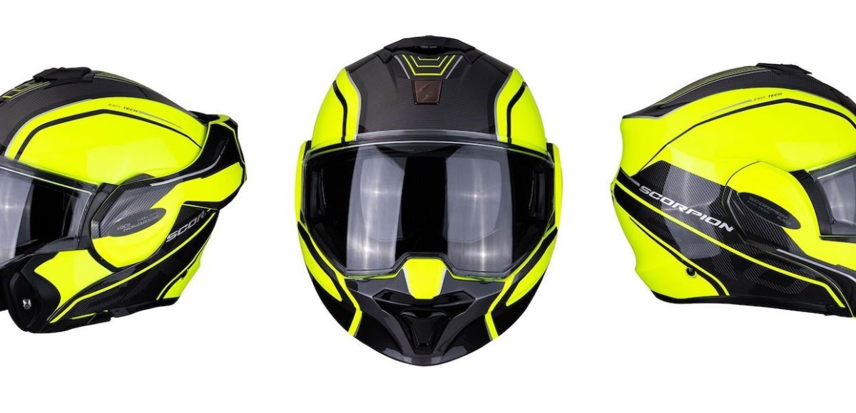 Новый шлем Scorpion Exo Tech — высокотехнологичный флип-ап