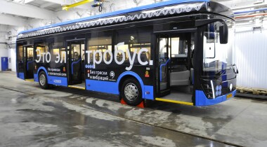 Иркутск получил обновлённый  троллейбус «Адмирал»