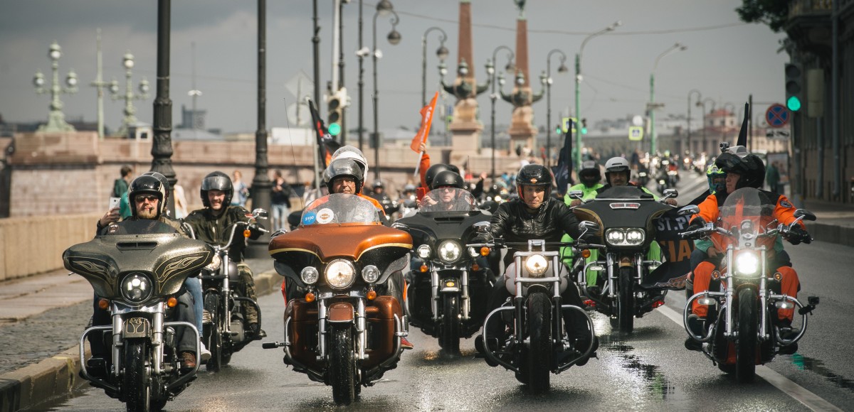 Петербург встретит мотофестиваль Harley-Davidson