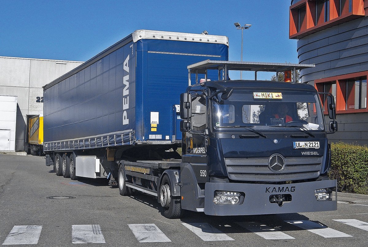 Kamag Wiesel: грузовик с необычной кабиной