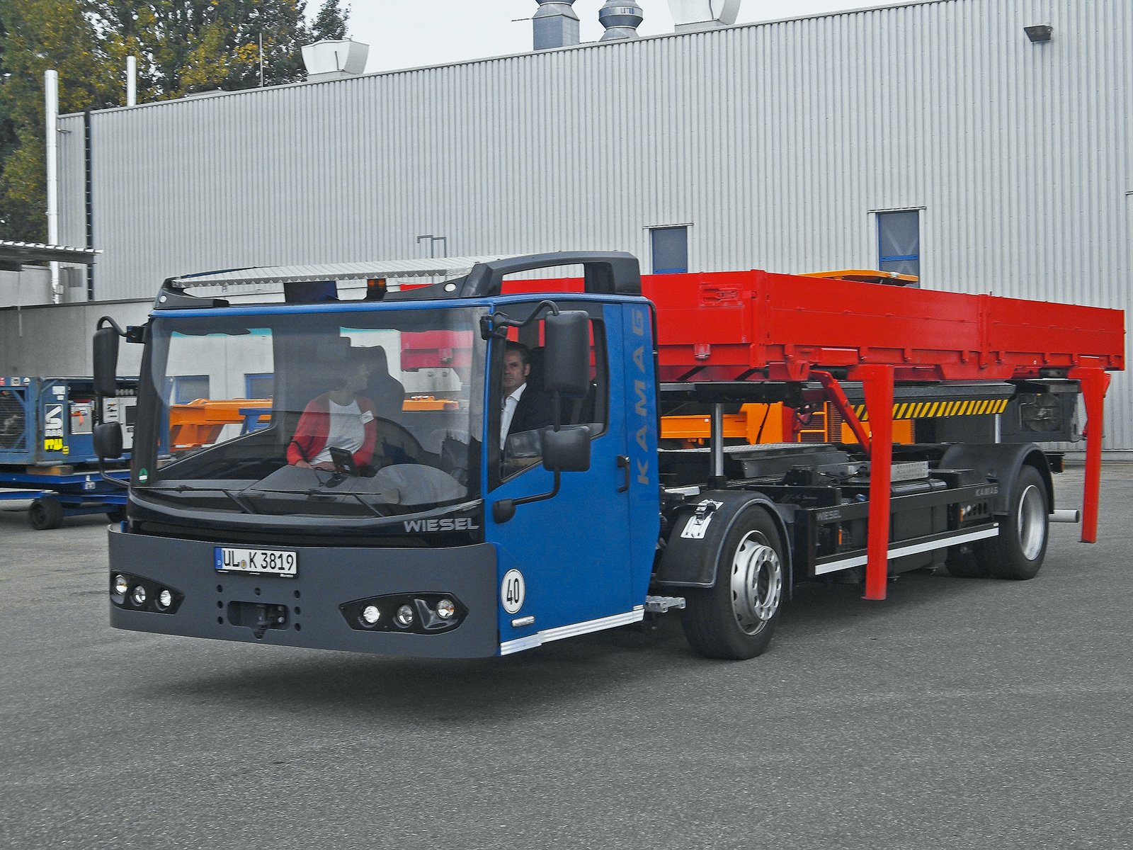 Kamag Wiesel: грузовик с необычной кабиной