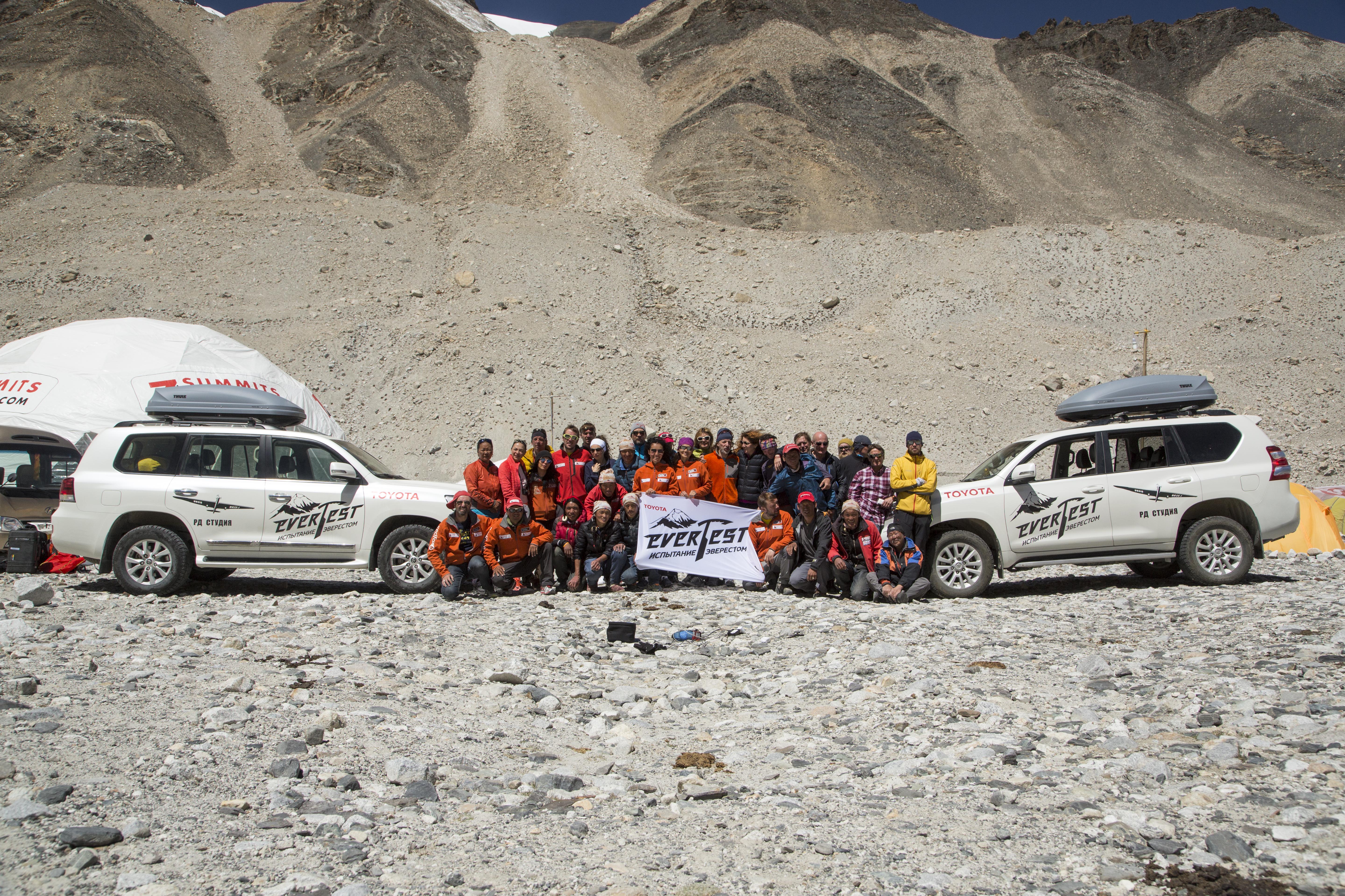 Испытание Эверестом: финал экспедиции Toyota