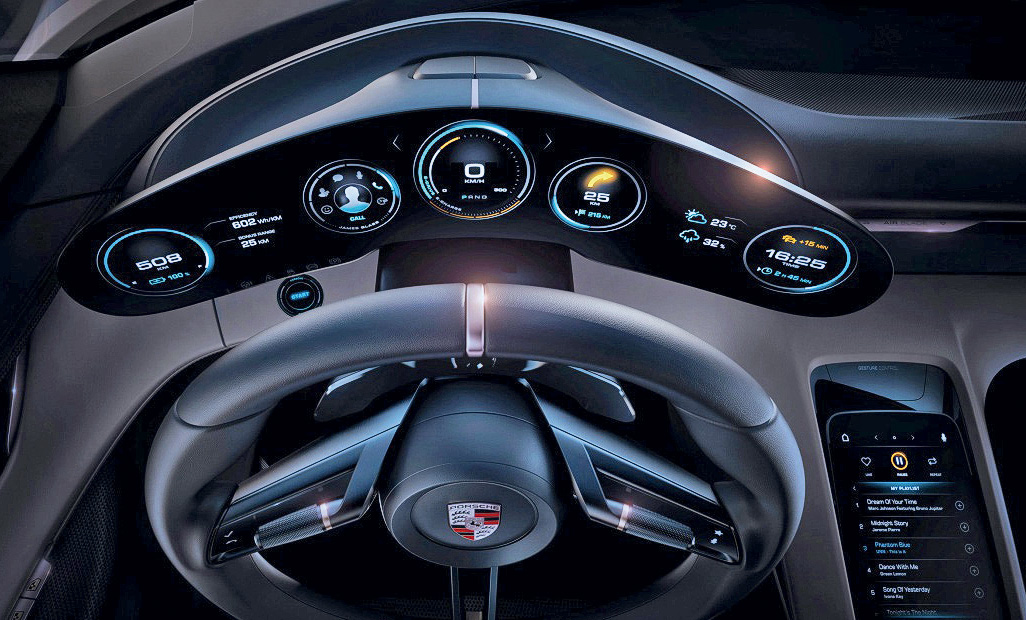 Технологии Mission E — «электрическое» будущее Porsche