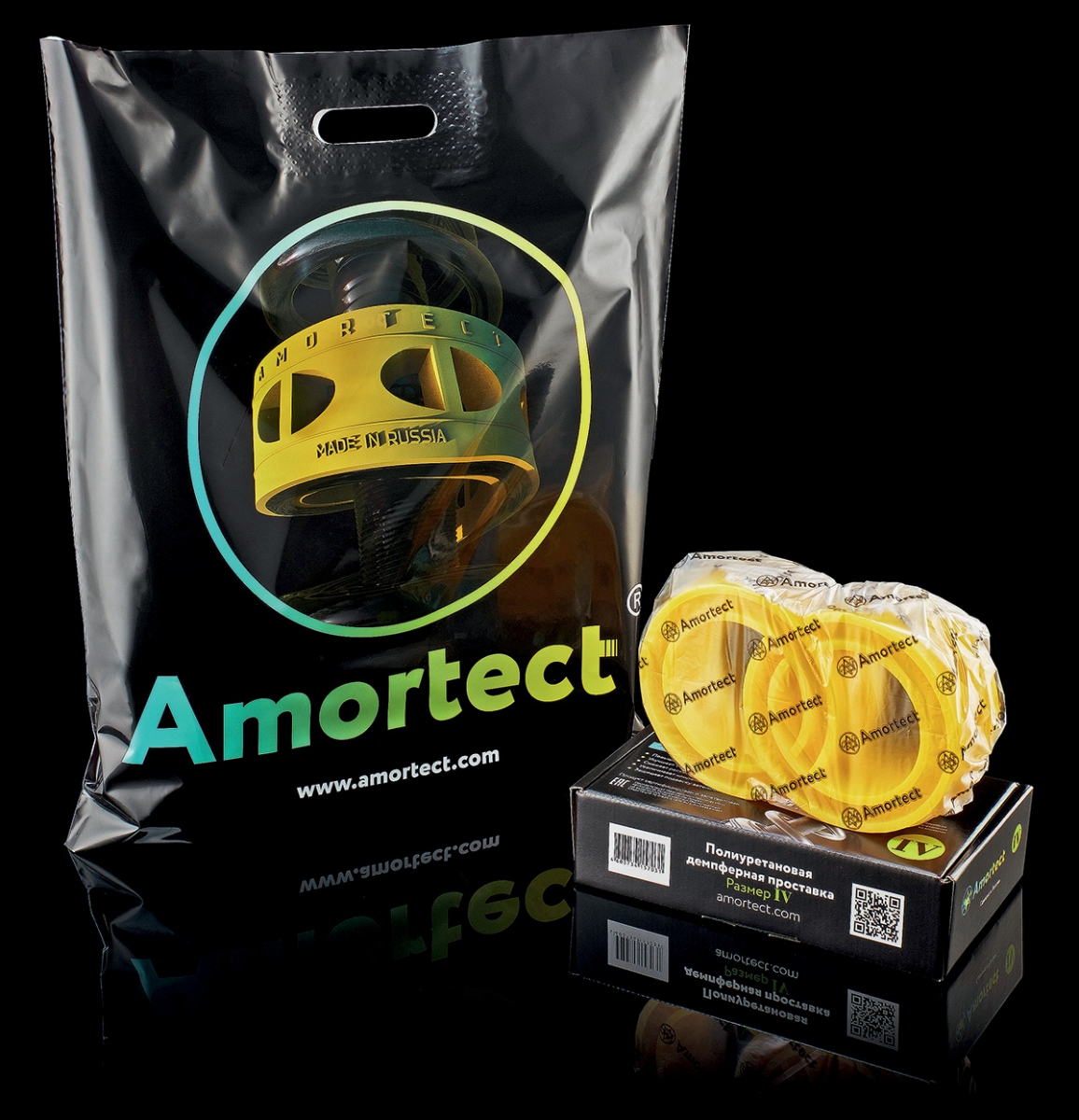 Проставки Amortect. Сделано в России
