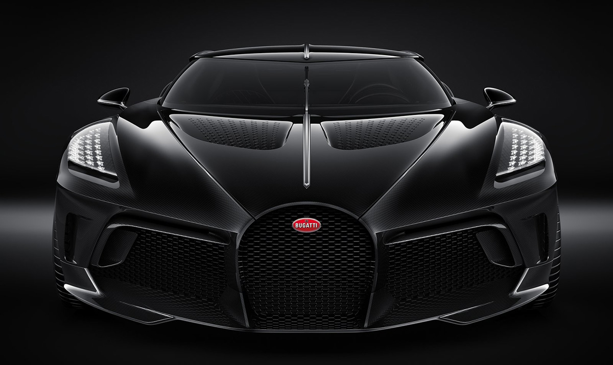 Bugatti La Voiture Noire: один черный автомобиль