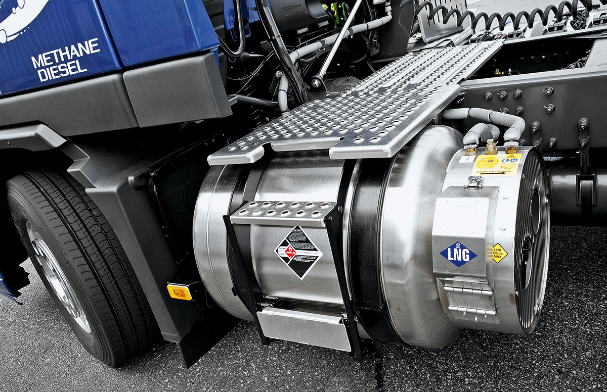 Volvo LNG: магистральный тягач на метане