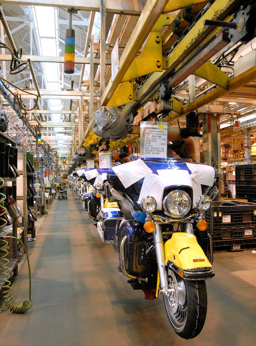 Завод Harley-Davidson в Йорке — есть 5 миллионов!