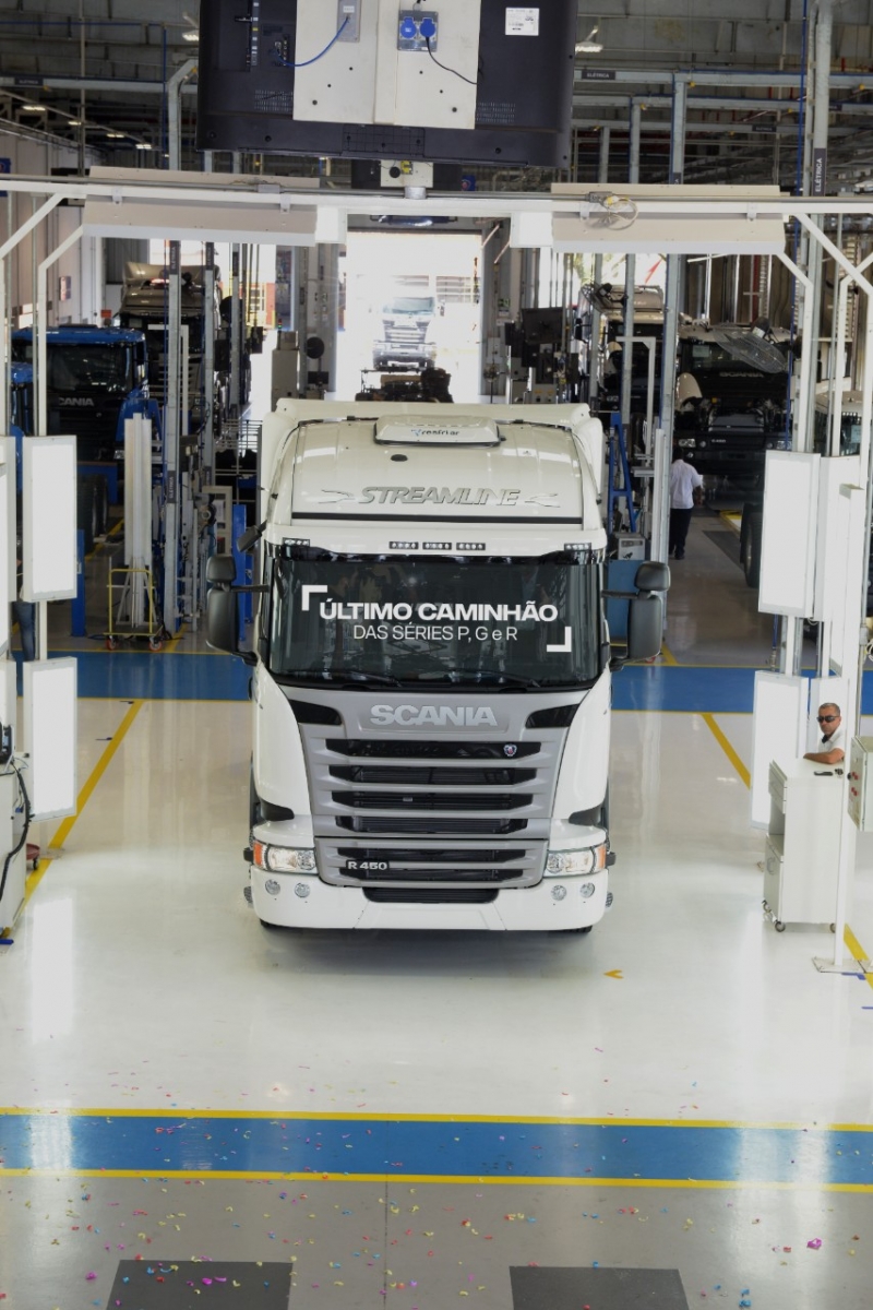 Выпущен последний грузовик Scania PGR-серии