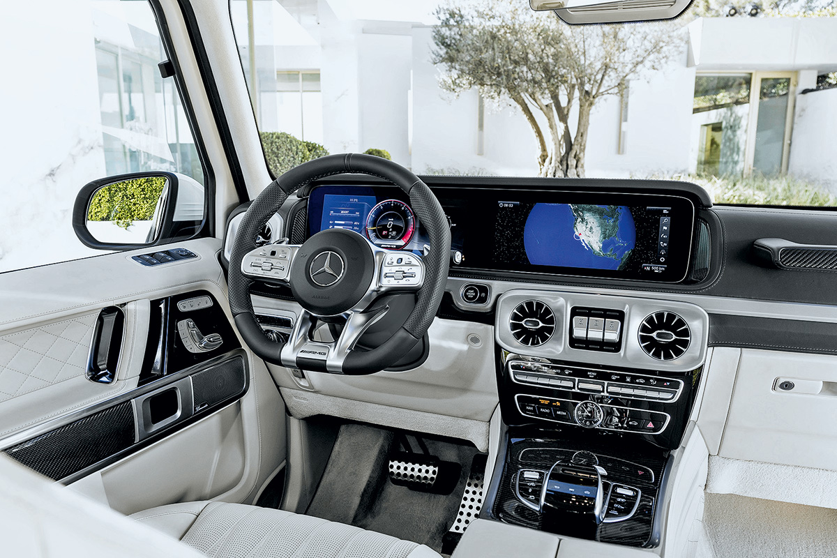 сало нового Mercedes-Benz G-Class 2018
