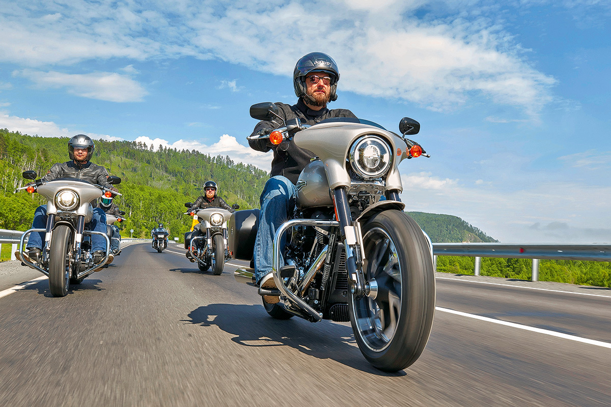 Тест-драйв Harley-Davidson Sport Glide. Два мотоцикла по цене одного