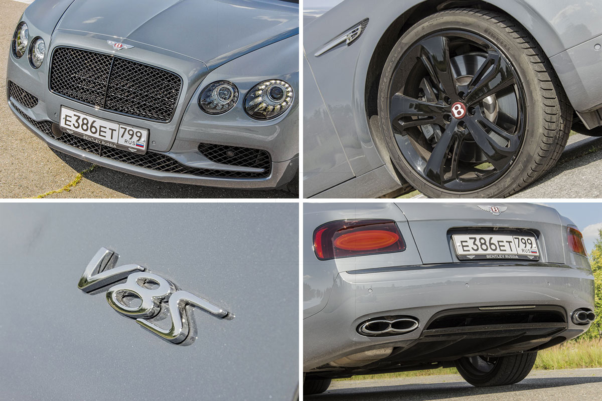 Bentley Flying Spur V8 S Black Edition. Оттенки «Черного»