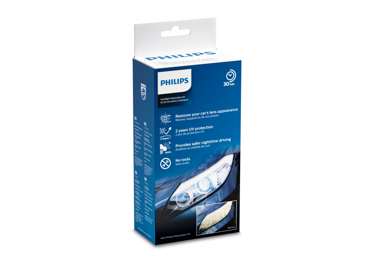 Philips Restoration Kit: набор для полировки фар