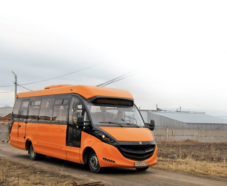 Русская «Лиса»: стильный автобус на итальянском шасси