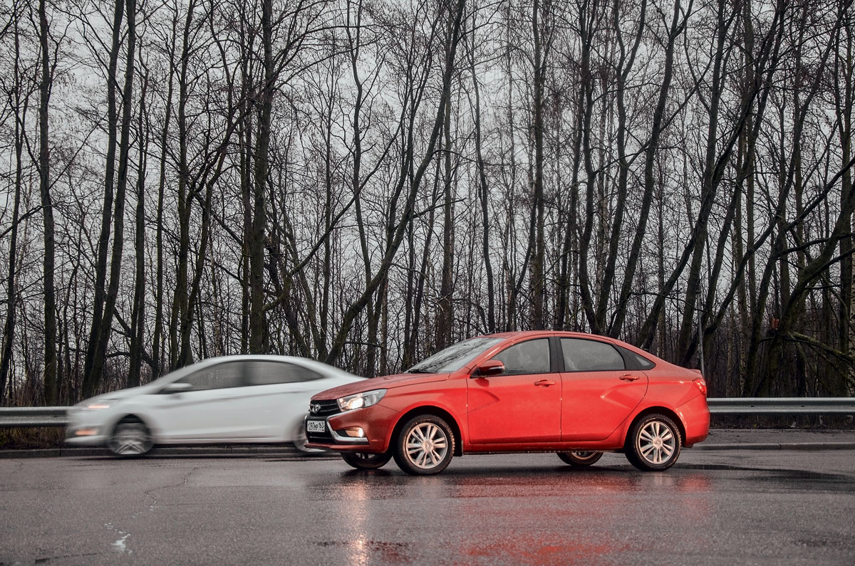 Lada Vesta против Ford Fiesta и Renault Logan. Поступившие на бюджет