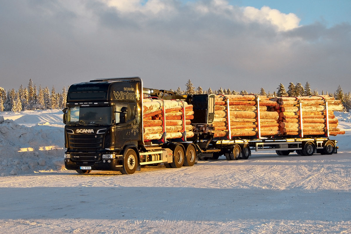 Scania Winter 2016: норвежский извоз