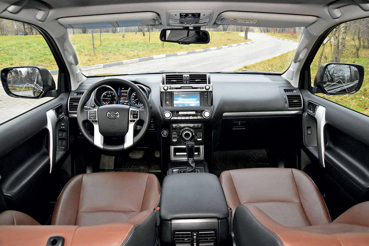обзорность Toyota Land Cruiser Prado 2.8 дизель