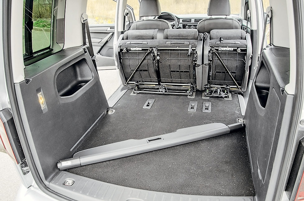 Volkswagen kombi складывание сидений