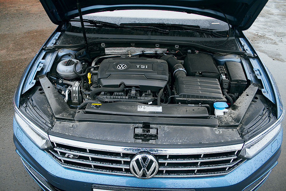 Volkswagen Passat под капотом