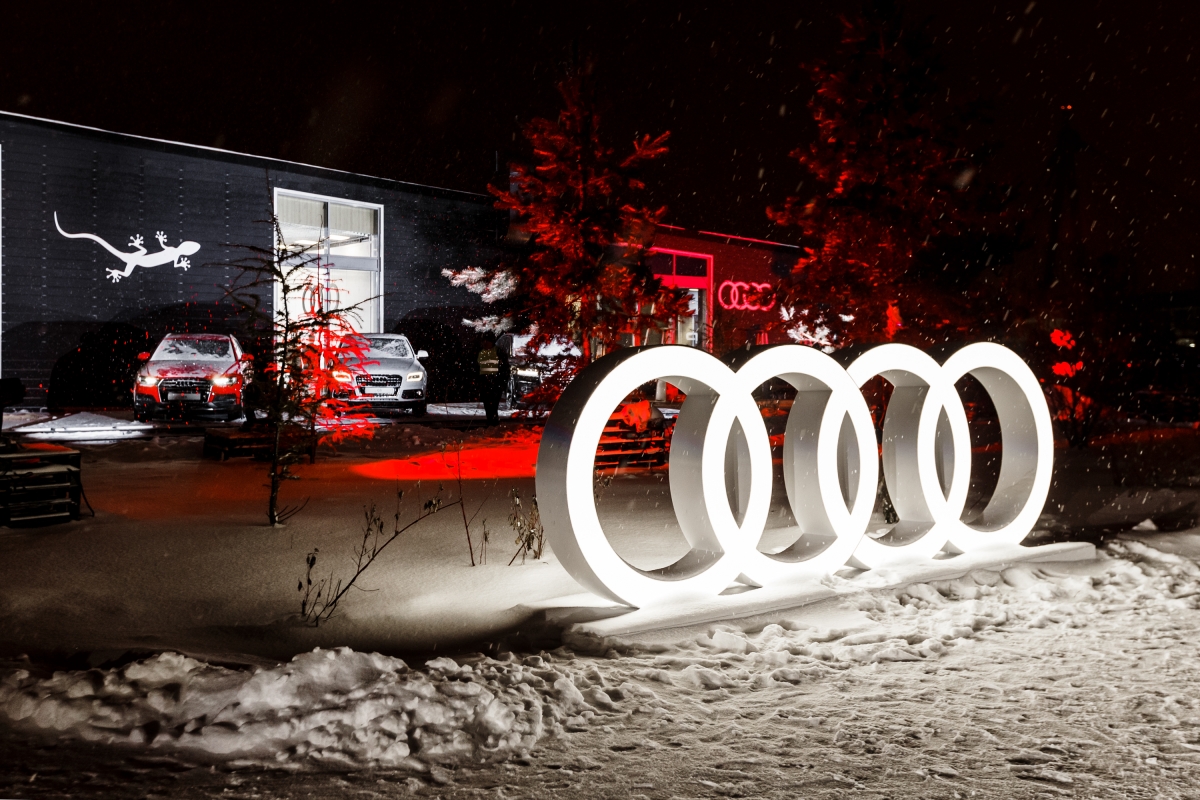 Audi quattro days: испытание полного привода